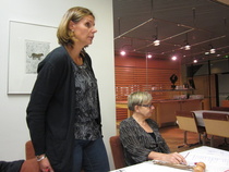 Taloudenhoitaja esitteli talousarvion vuodelle 2015.